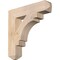 Ekena Millwork Merced Craftsman Smooth Bracket, Douglas Fir, 3 1/2"W x 18"D x 18"H BKT04X18X18MRC04SDF - alternate 1